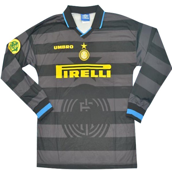 Camiseta Inter Milan 2ª ML 2013/14 Gris